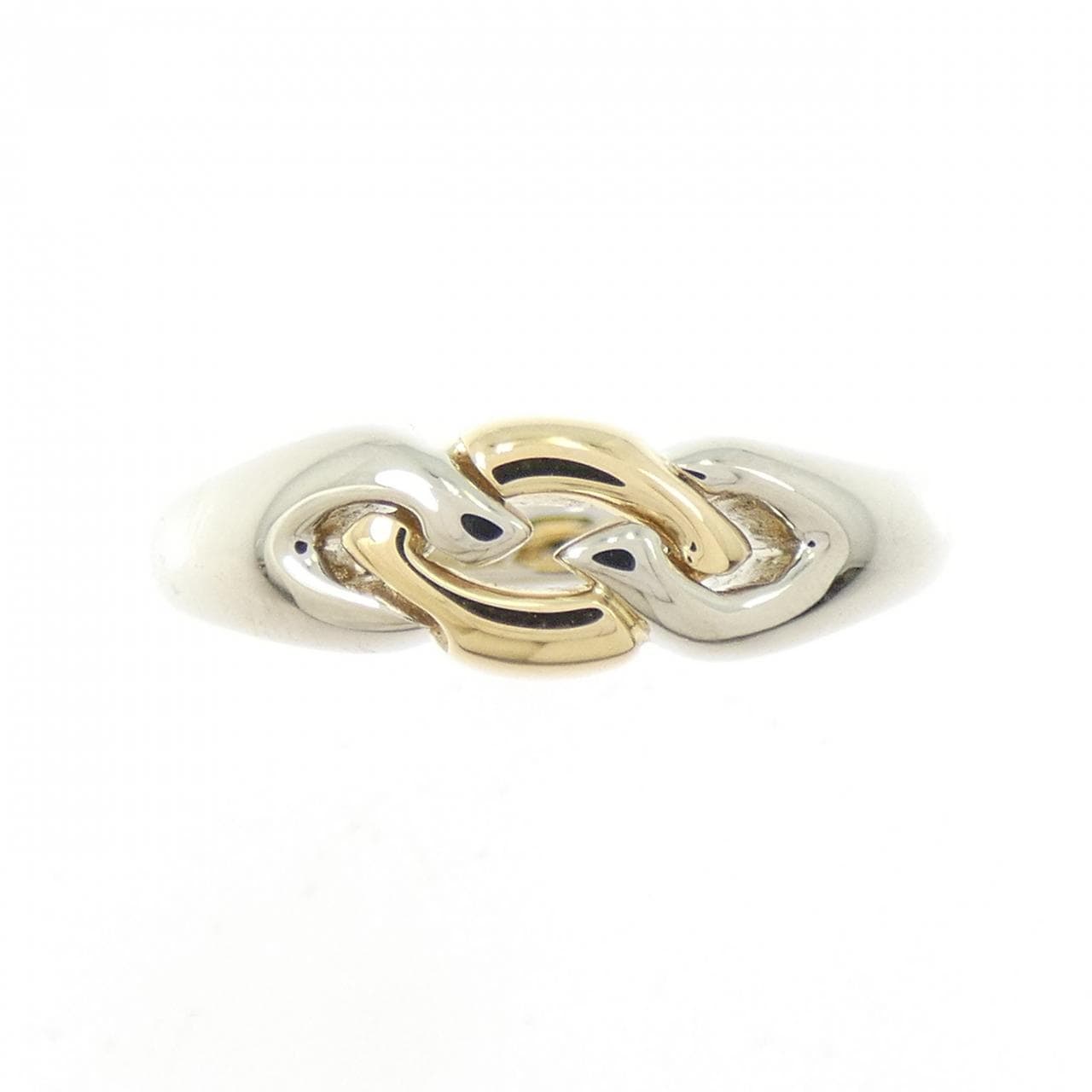 ブルガリ 750YG/750WG リング