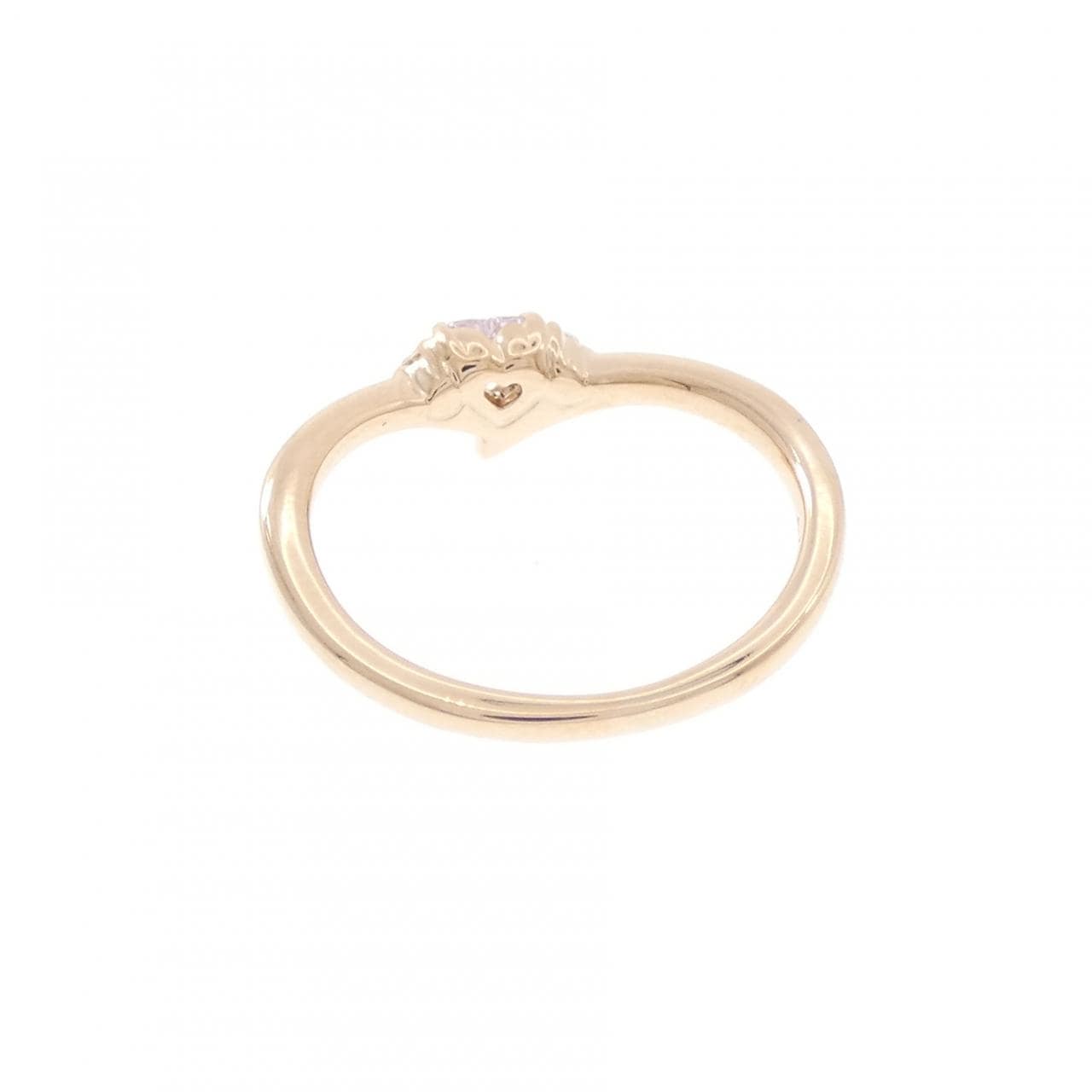 4゜C キュービック ピンキーリング