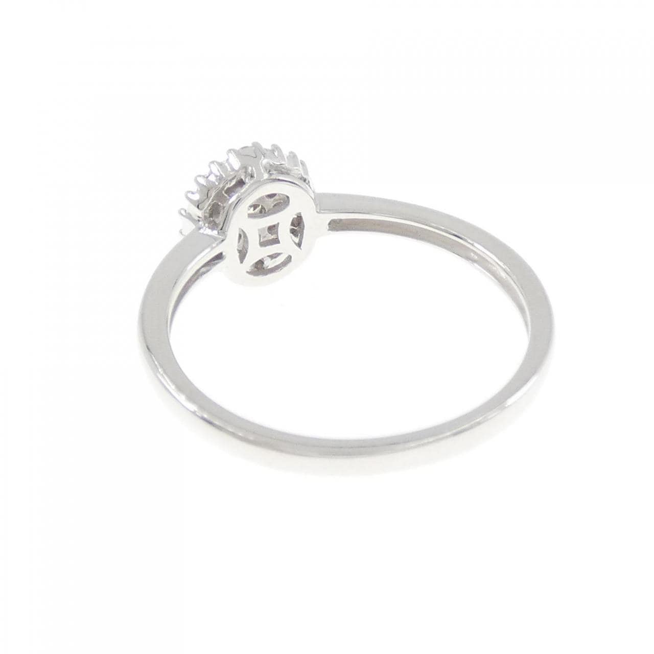 K18WG ダイヤモンド リング 0.24CT