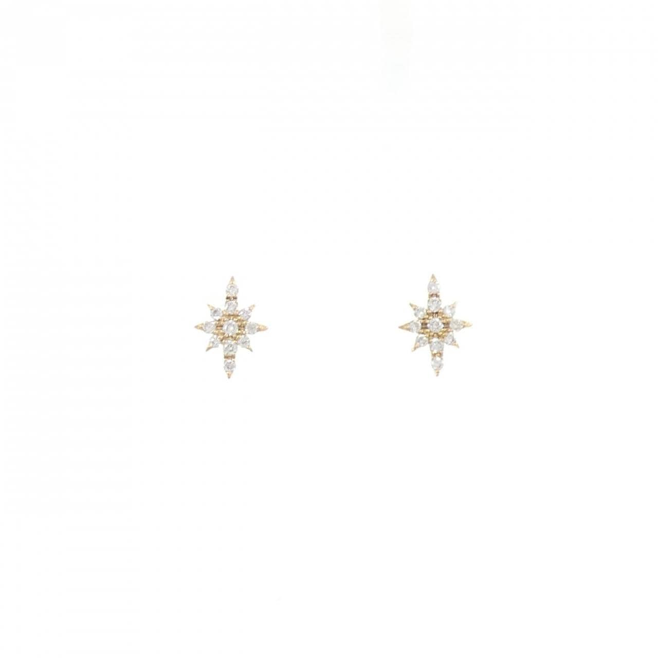 スタージュエリー ダイヤモンド ピアス 0.06CT