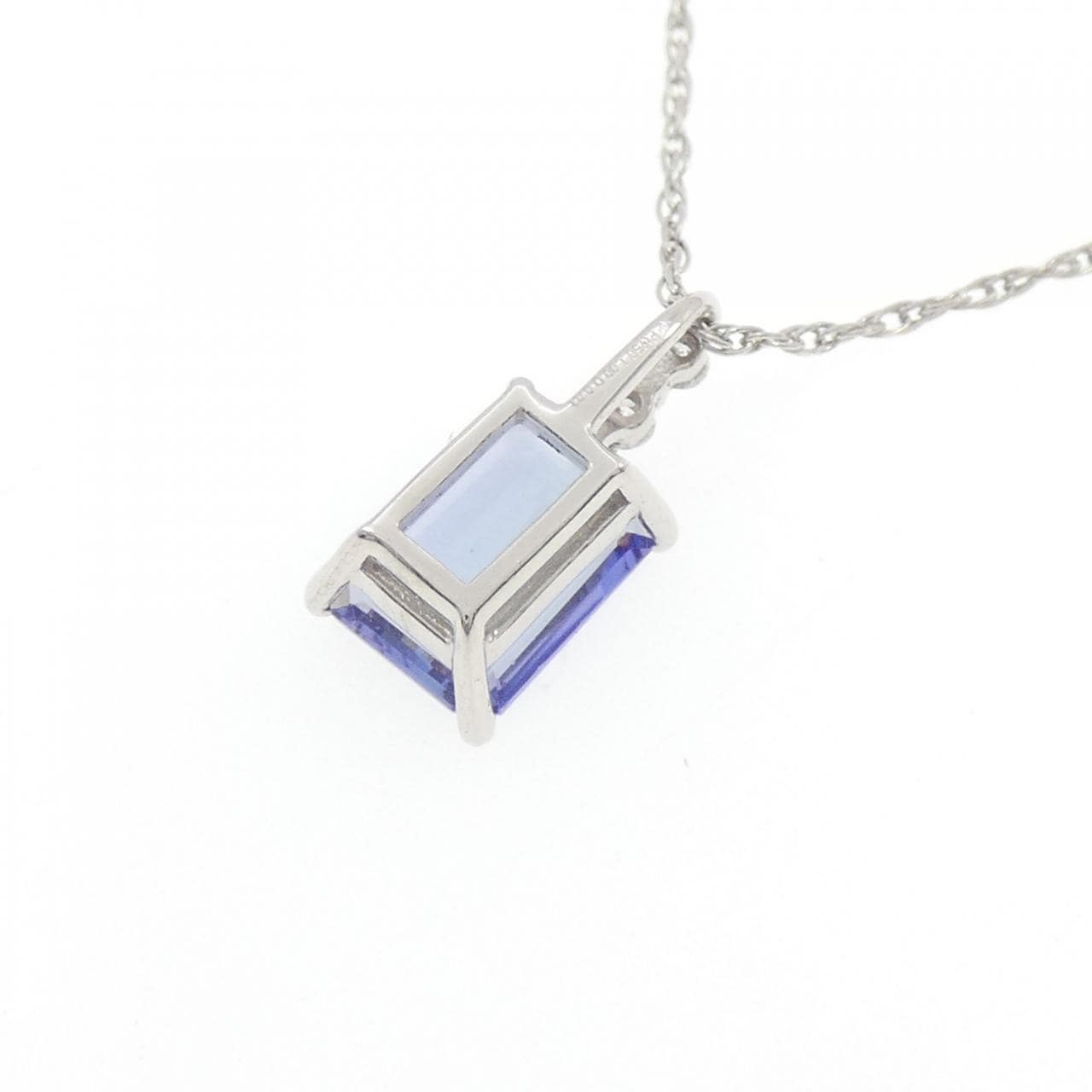 PT950 タンザナイト ネックレス 1.00CT