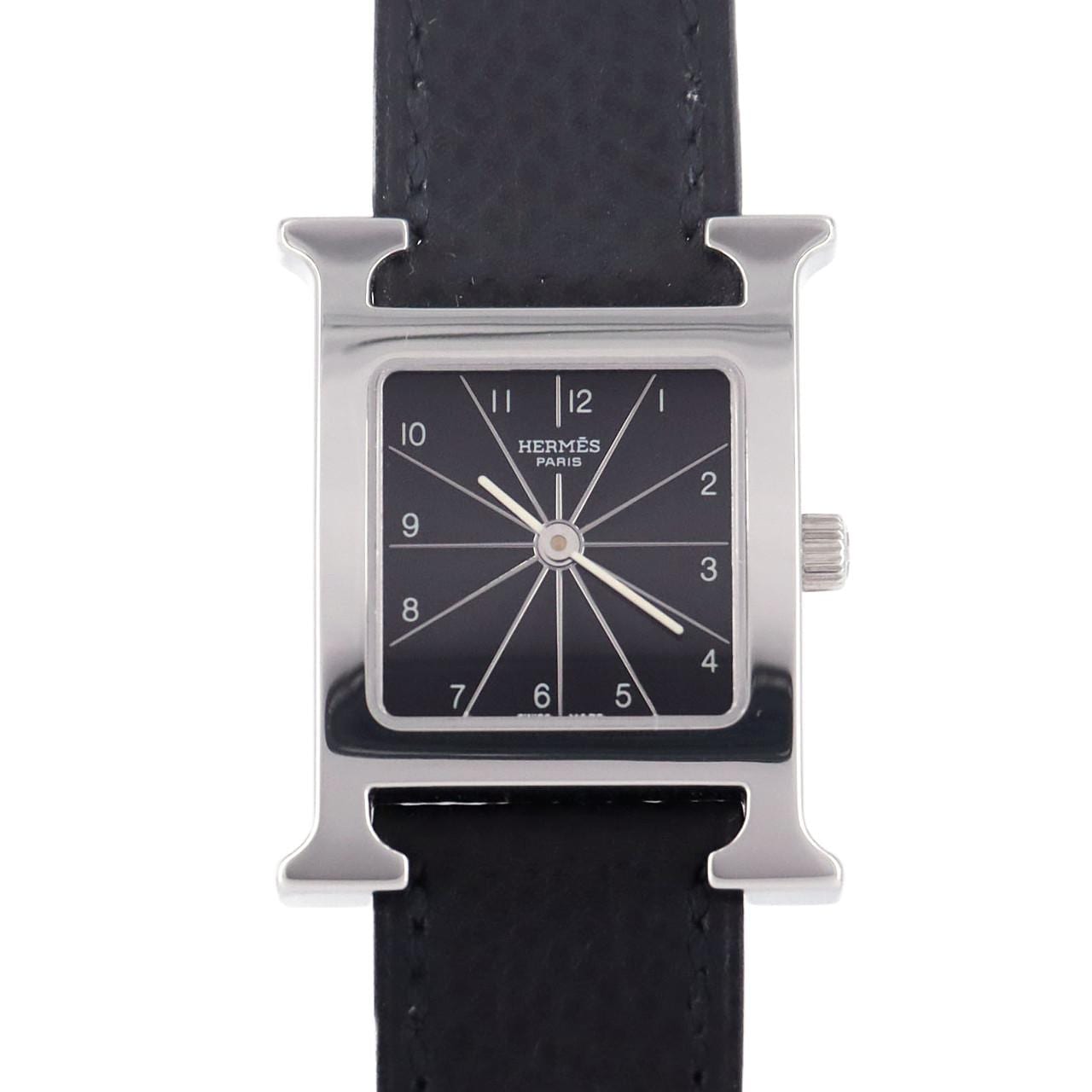 HERMES H 手錶 HH1.210 不銹鋼石英