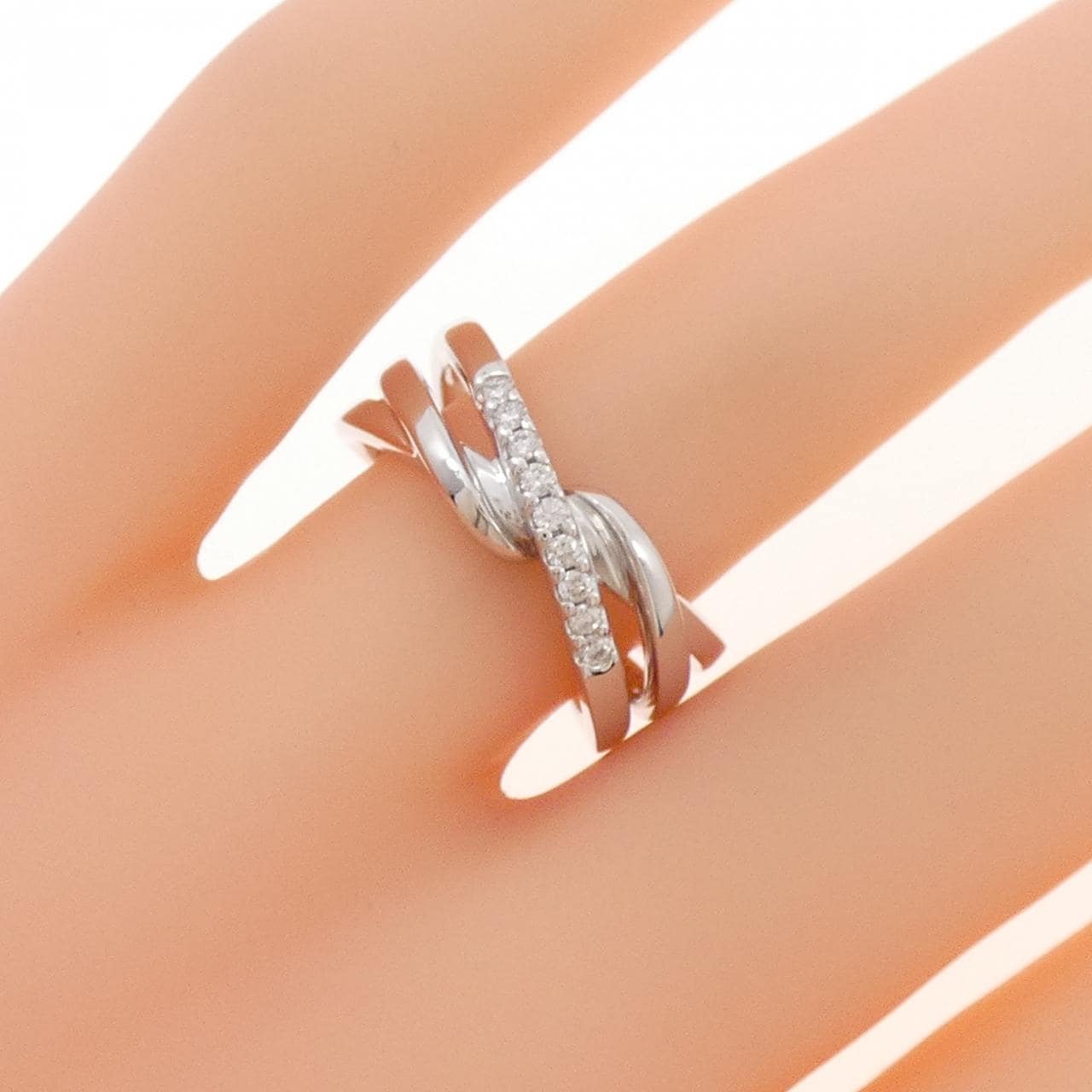 ヴァンドーム ダイヤモンド リング 0.10CT