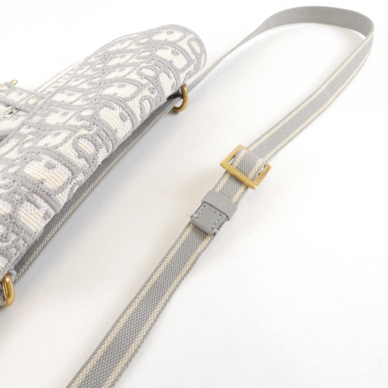 クリスチャンディオール ディオール オブリーク サドル S5647CRIW ショルダーバッグ