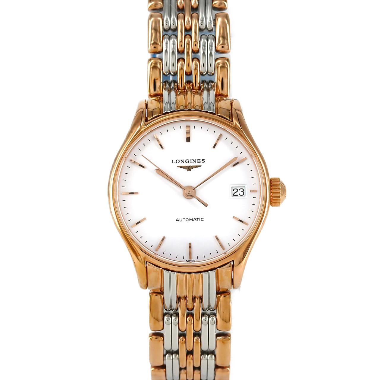 [新品] LONGINES Reel RG Combi L4.360.1.12.7 SSxGP自動上弦
