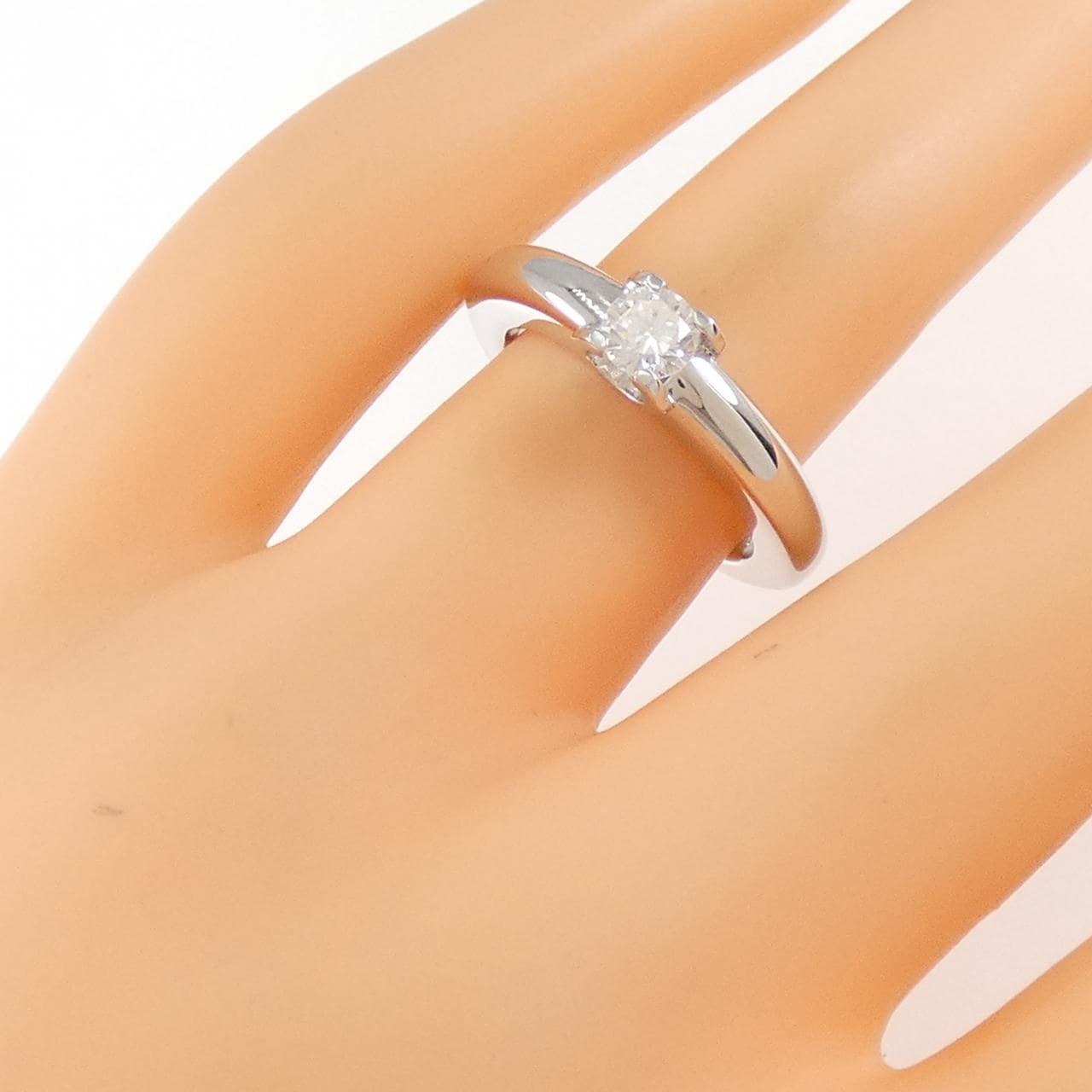 カルティエ Cセッティング リング 0.30CT