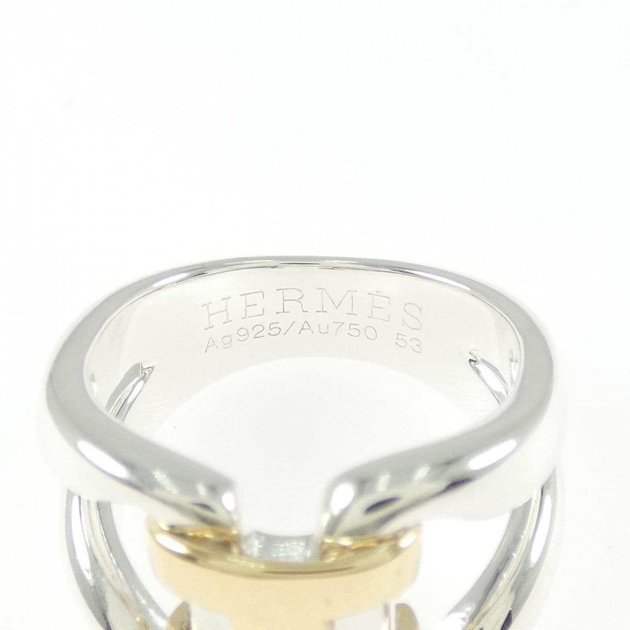 【ヴィンテージ】エルメス ヒストリー リング