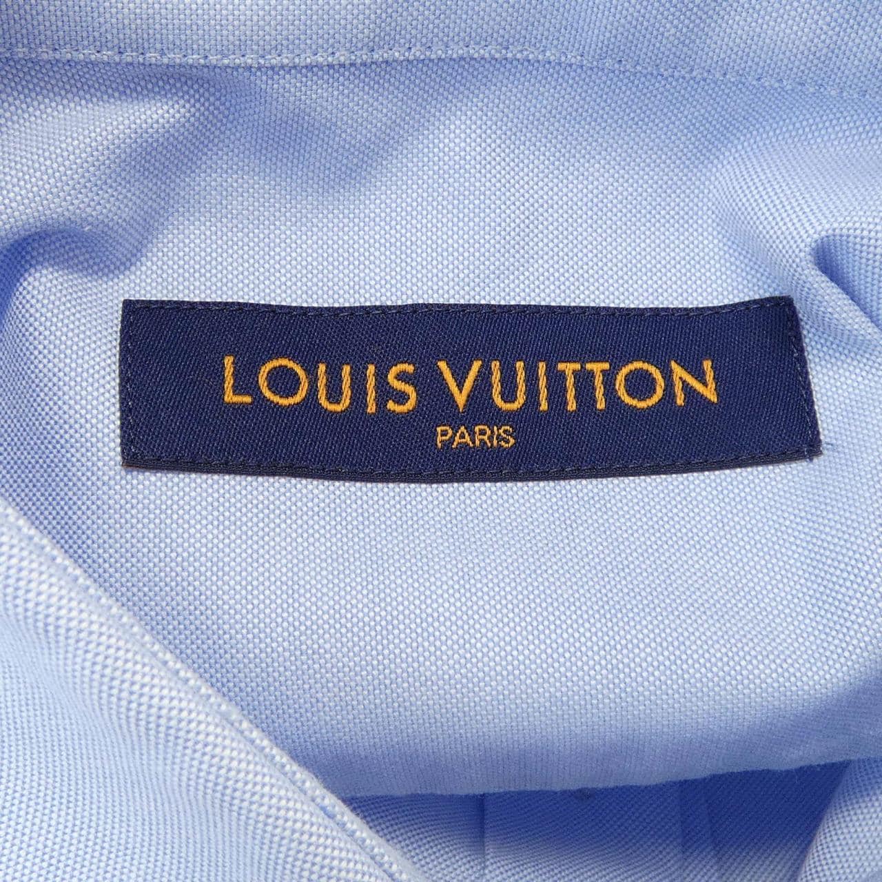 ルイヴィトン LOUIS VUITTON エンブロイダリーフラワーロング HMS14WKN8 シャツ