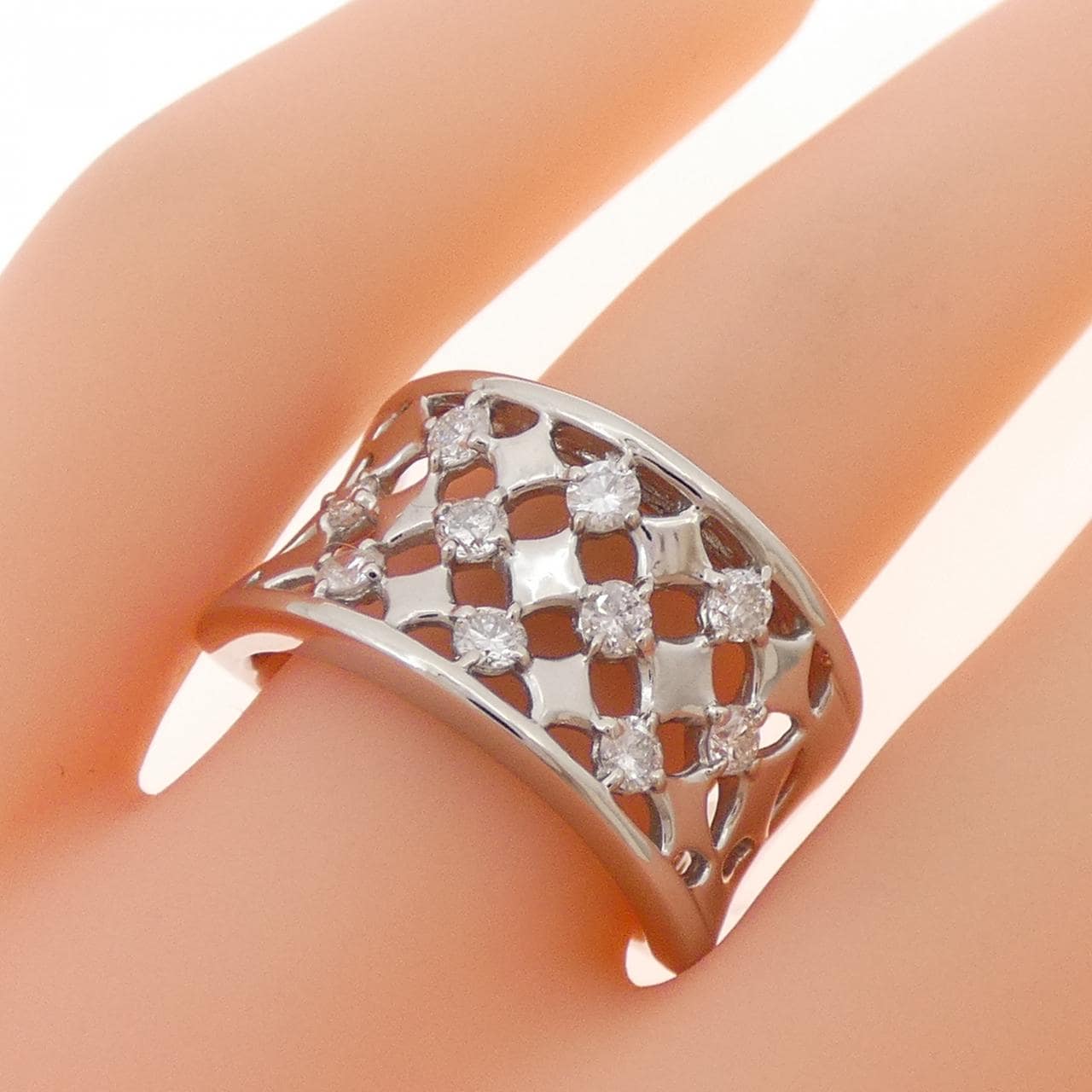 PT900 ダイヤモンド リング 0.50CT