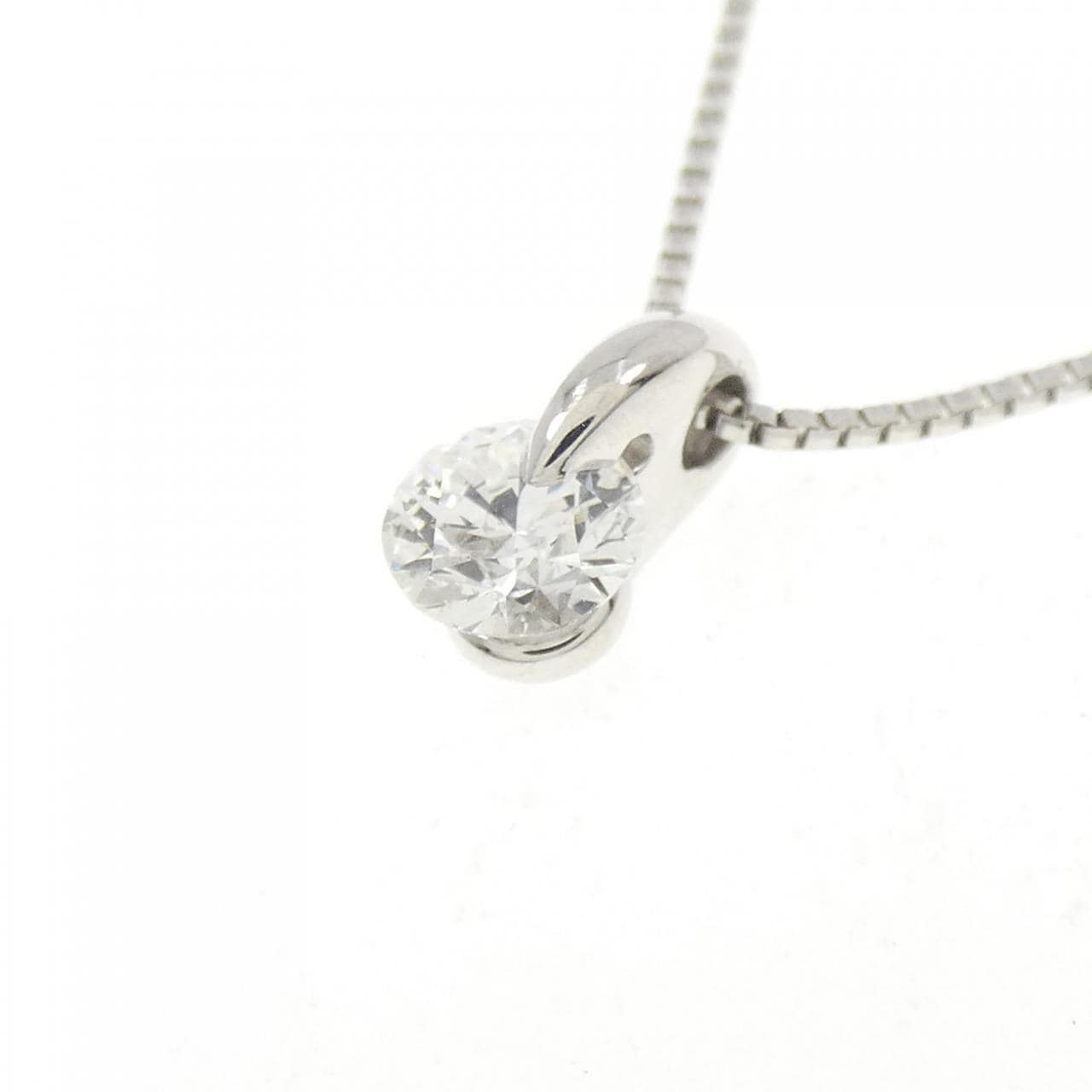 PT900 ダイヤモンド ネックレス 0.313CT