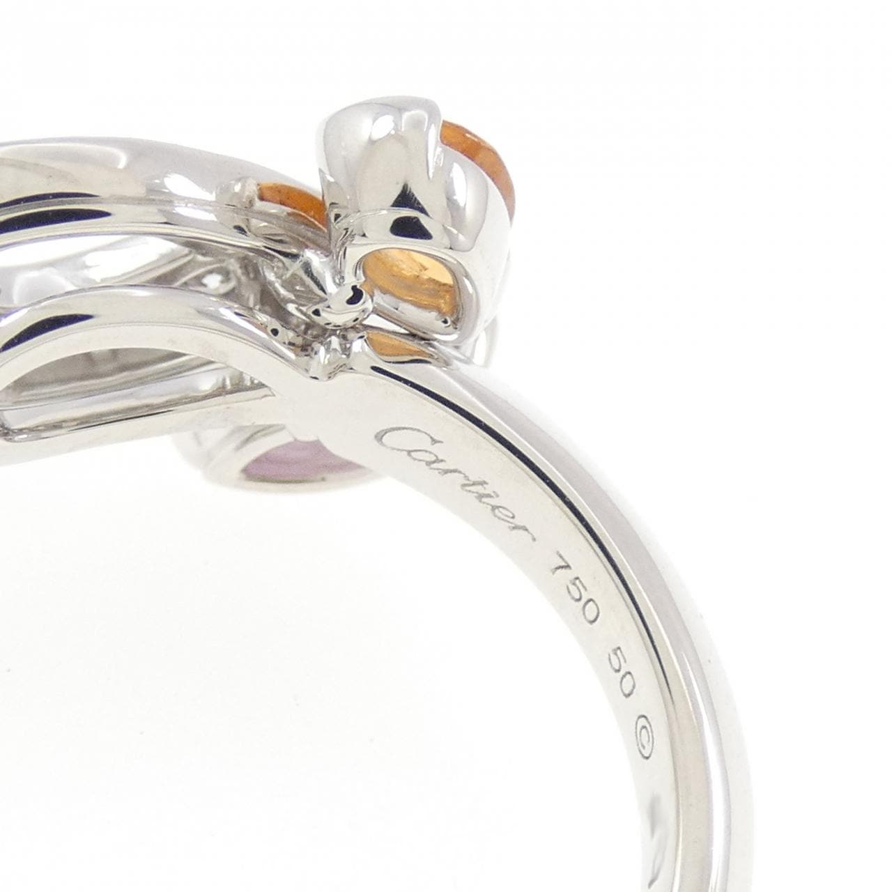 カルティエ カラーストーン リング