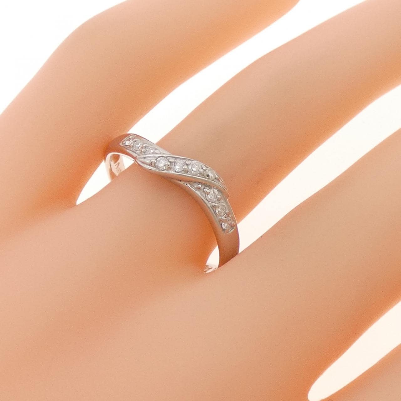 PT900 ダイヤモンド リング 0.13CT