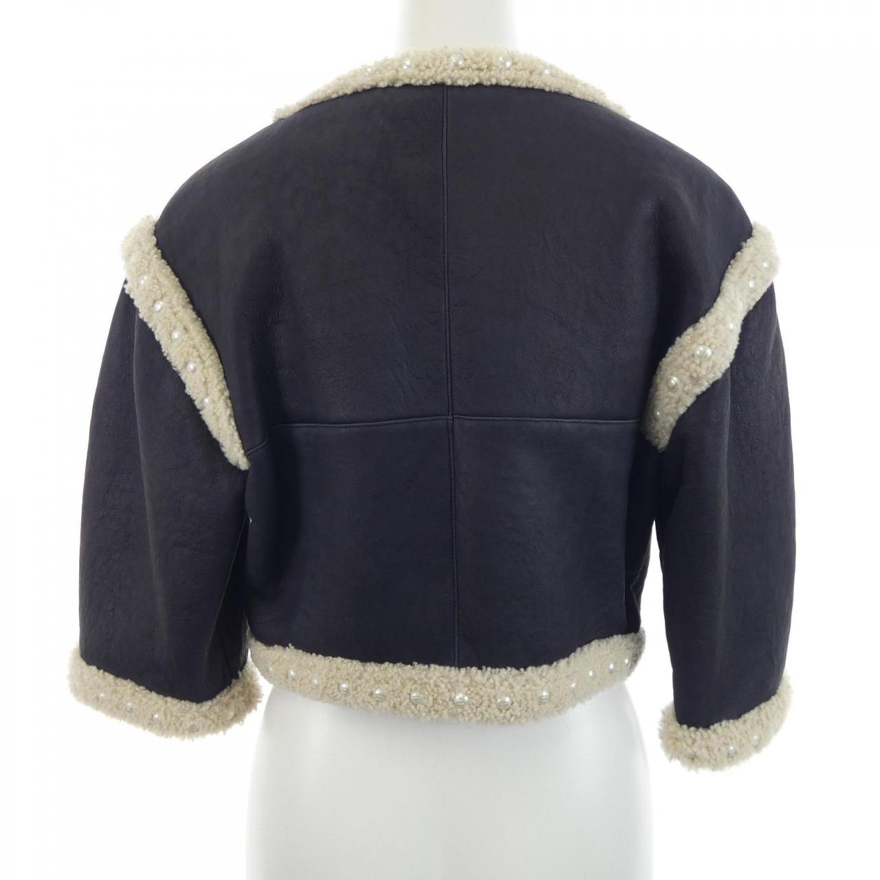 シャネル CHANEL P49900C00261 14B ムートンジャケット
