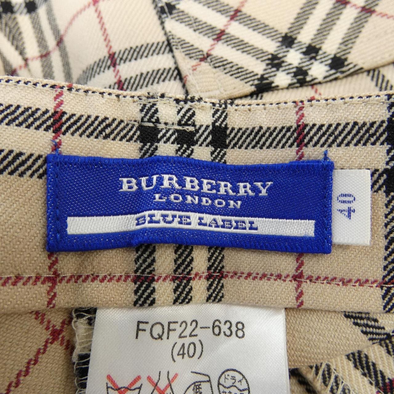 バーバリーブルーレーベル BURBERRY BLUE LABEL パンツ