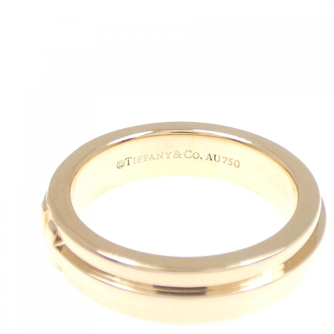 ティファニー Tトゥー ナロー リング