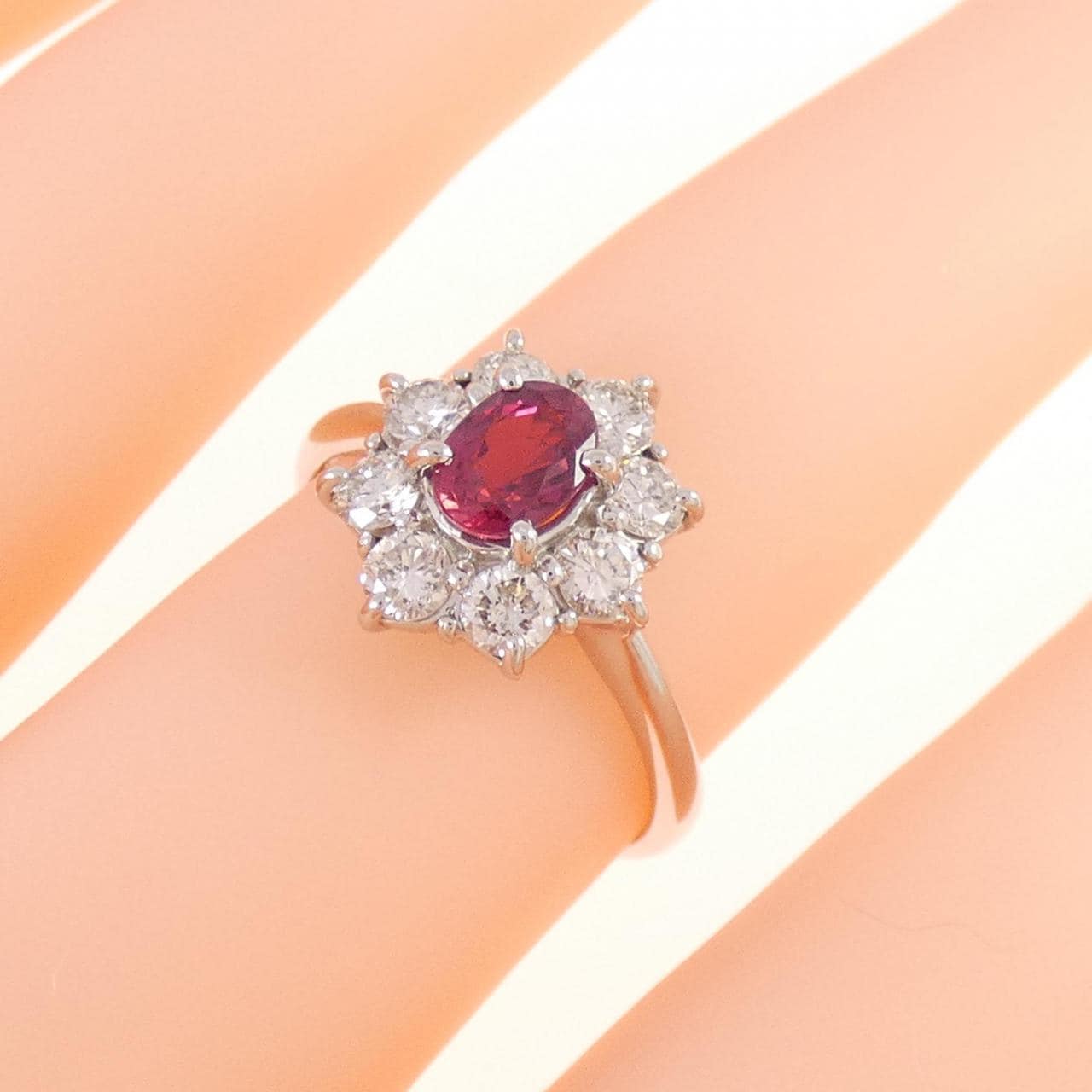 PT Ruby Ring 0.76CT