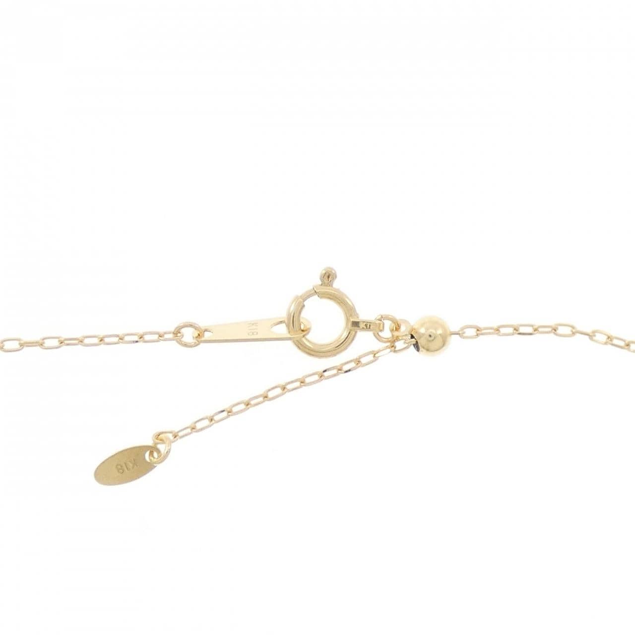K18YG ダイヤモンド ネックレス 0.05CT