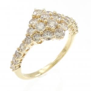 K18YG ダイヤモンド リング 1.00CT