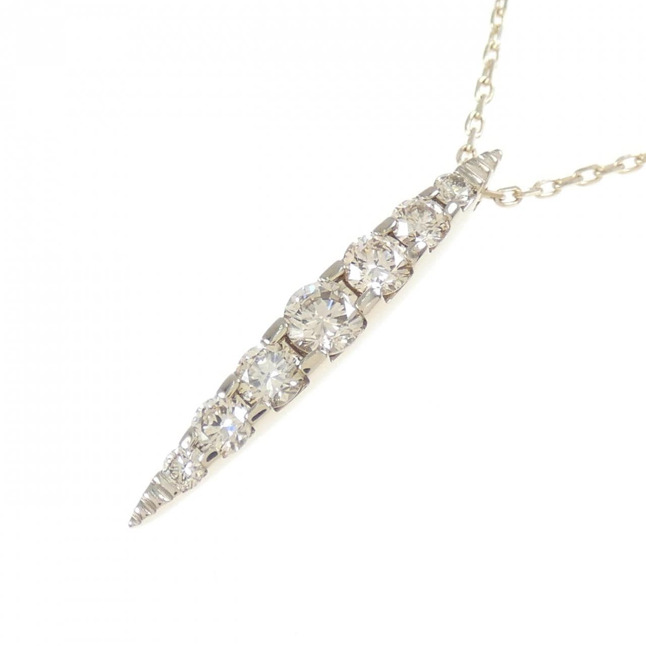 カシケイ ネイキッド ネックレス 0.40CT