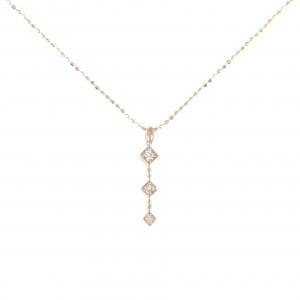 K18PG ダイヤモンド ネックレス 0.06CT