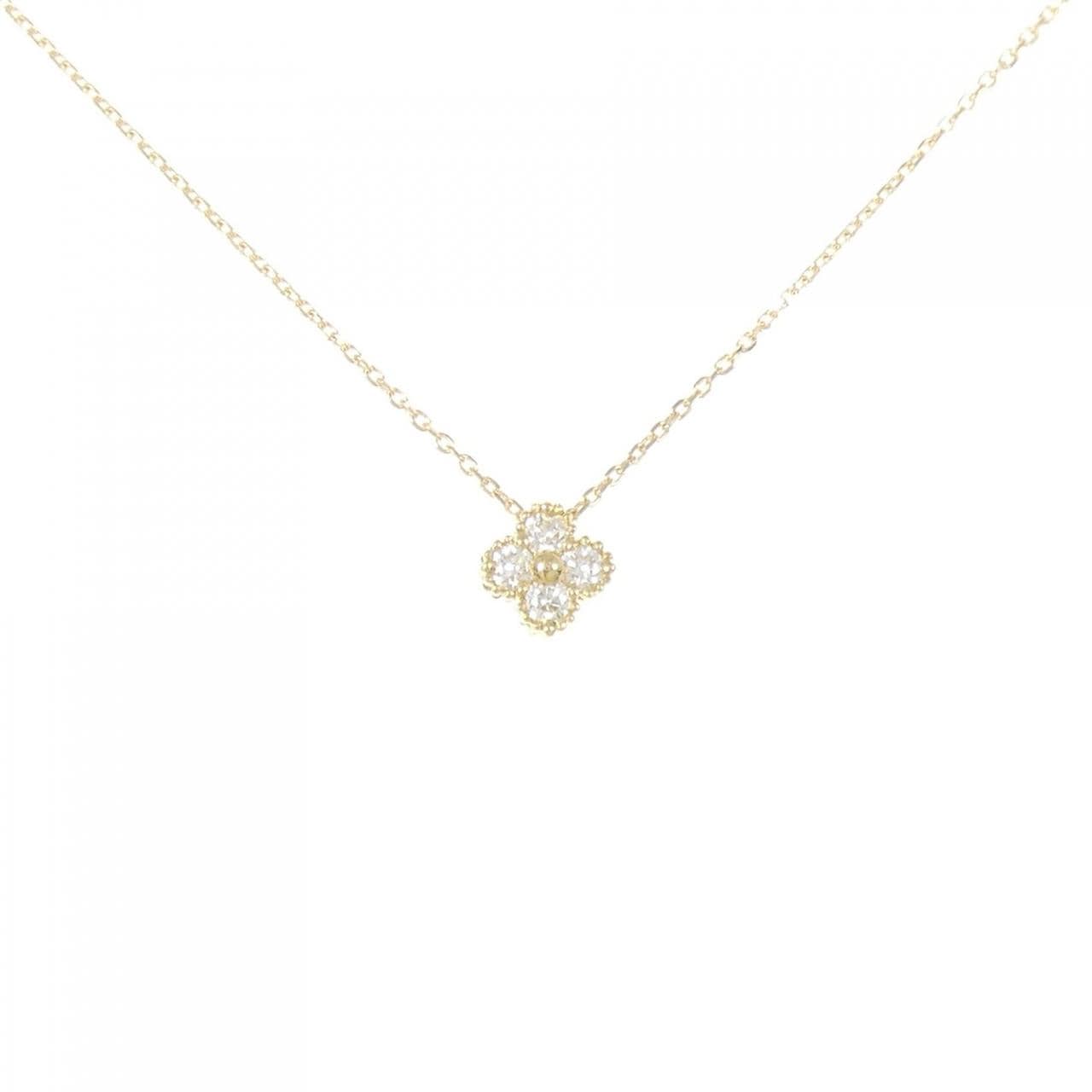 K10YG ダイヤモンド ネックレス