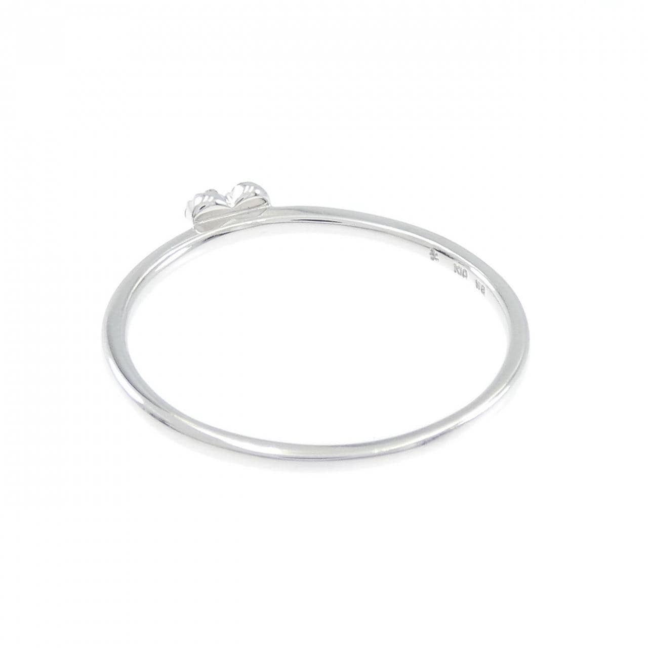 クミキョク ハート ダイヤモンド リング 0.04CT