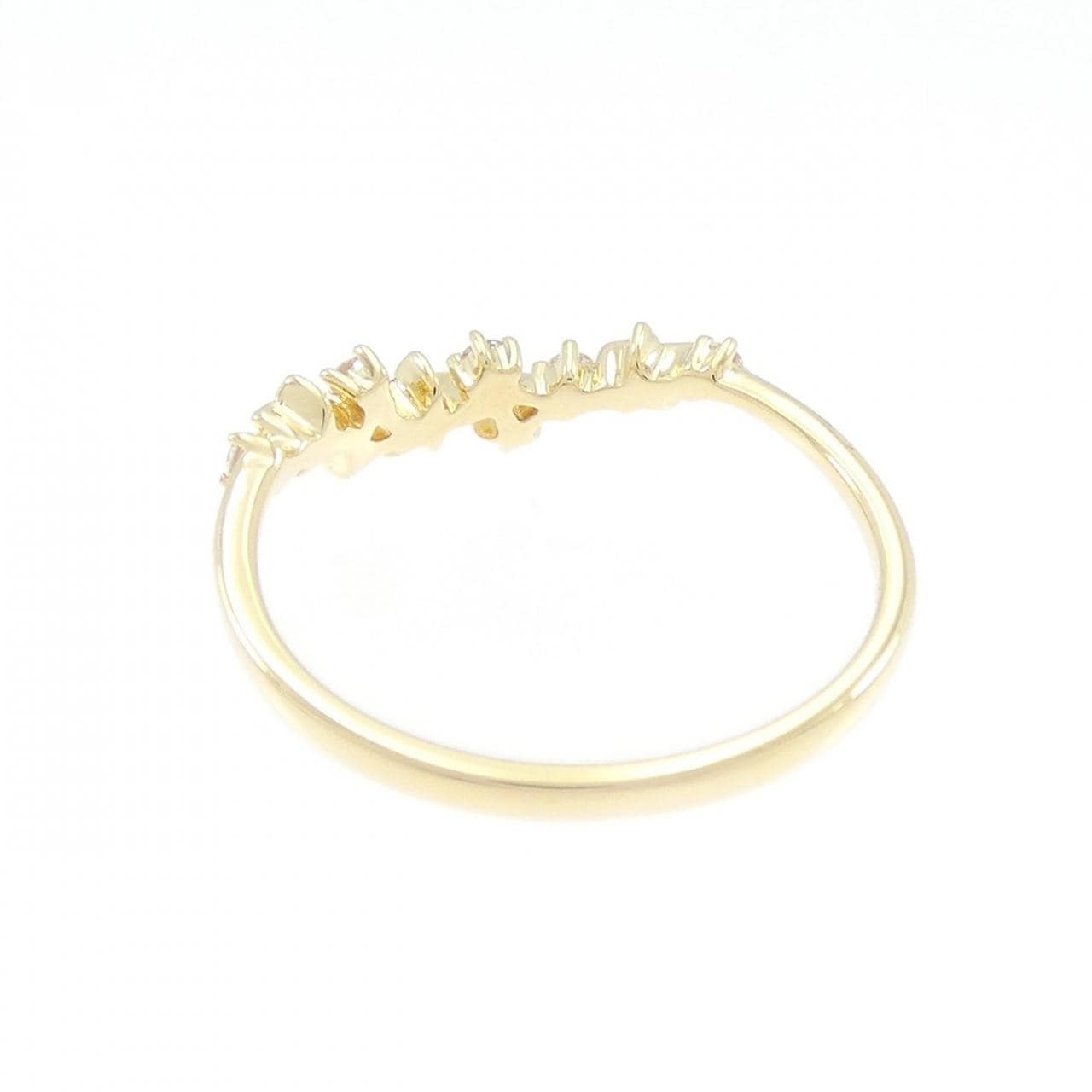 750YG ダイヤモンド リング 0.11CT
