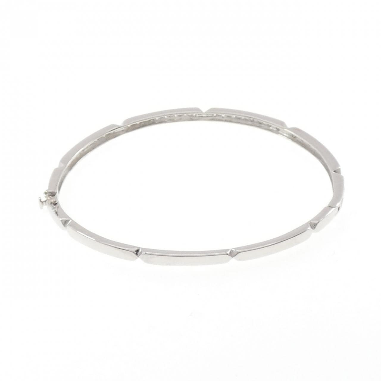 K18WG ダイヤモンド バングル 1.00CT