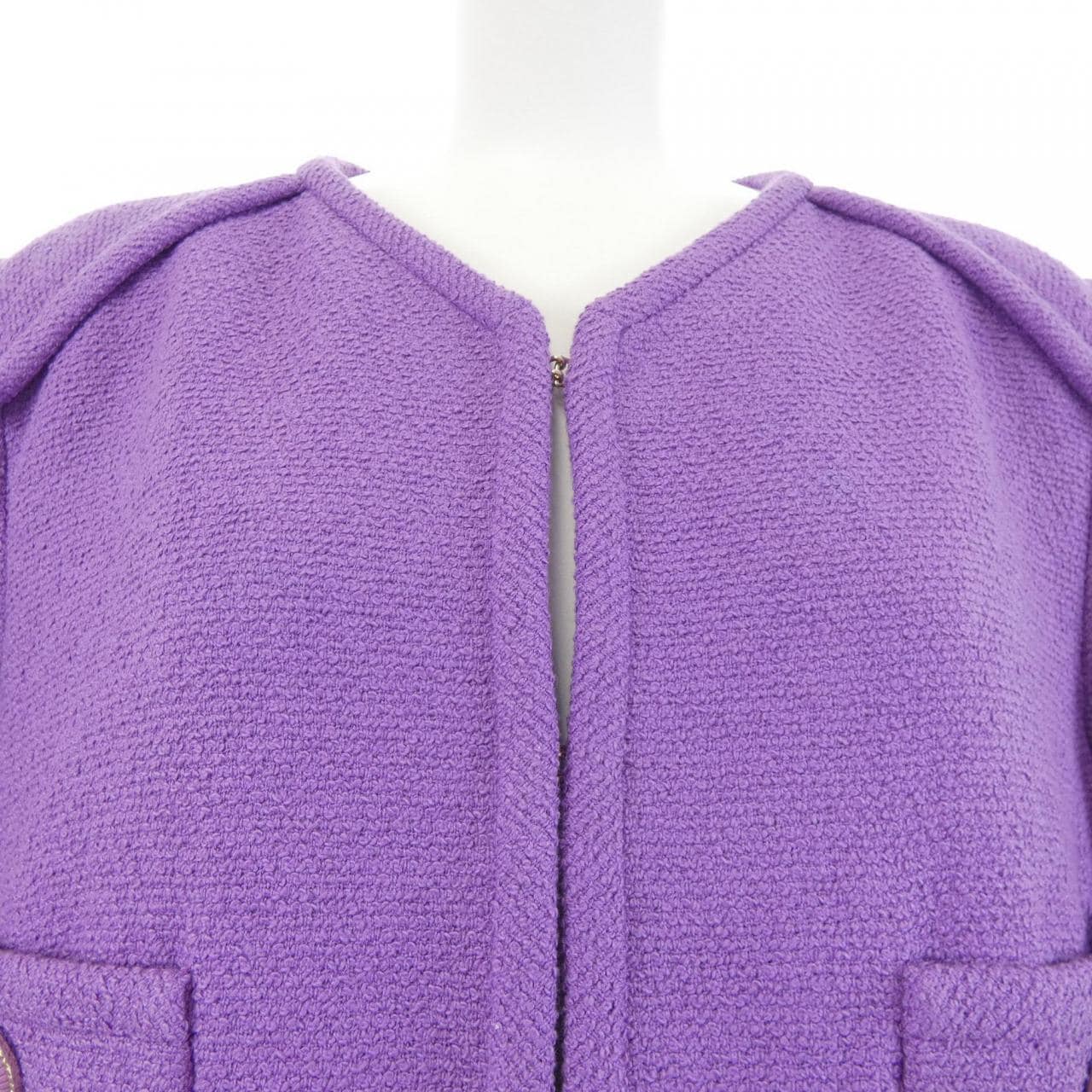 シャネル CHANEL P62716V18958 20C ノーカラージャケット