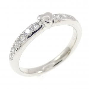 PT950 ハート ダイヤモンド リング 0.23CT