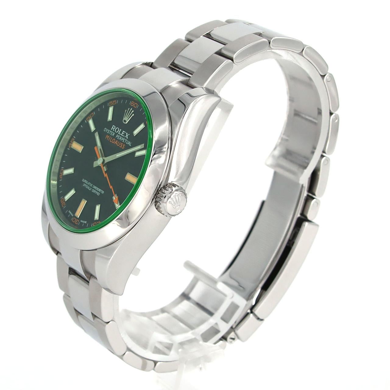 ROLEX Milgauss 116400GV SS自動上弦G 編號