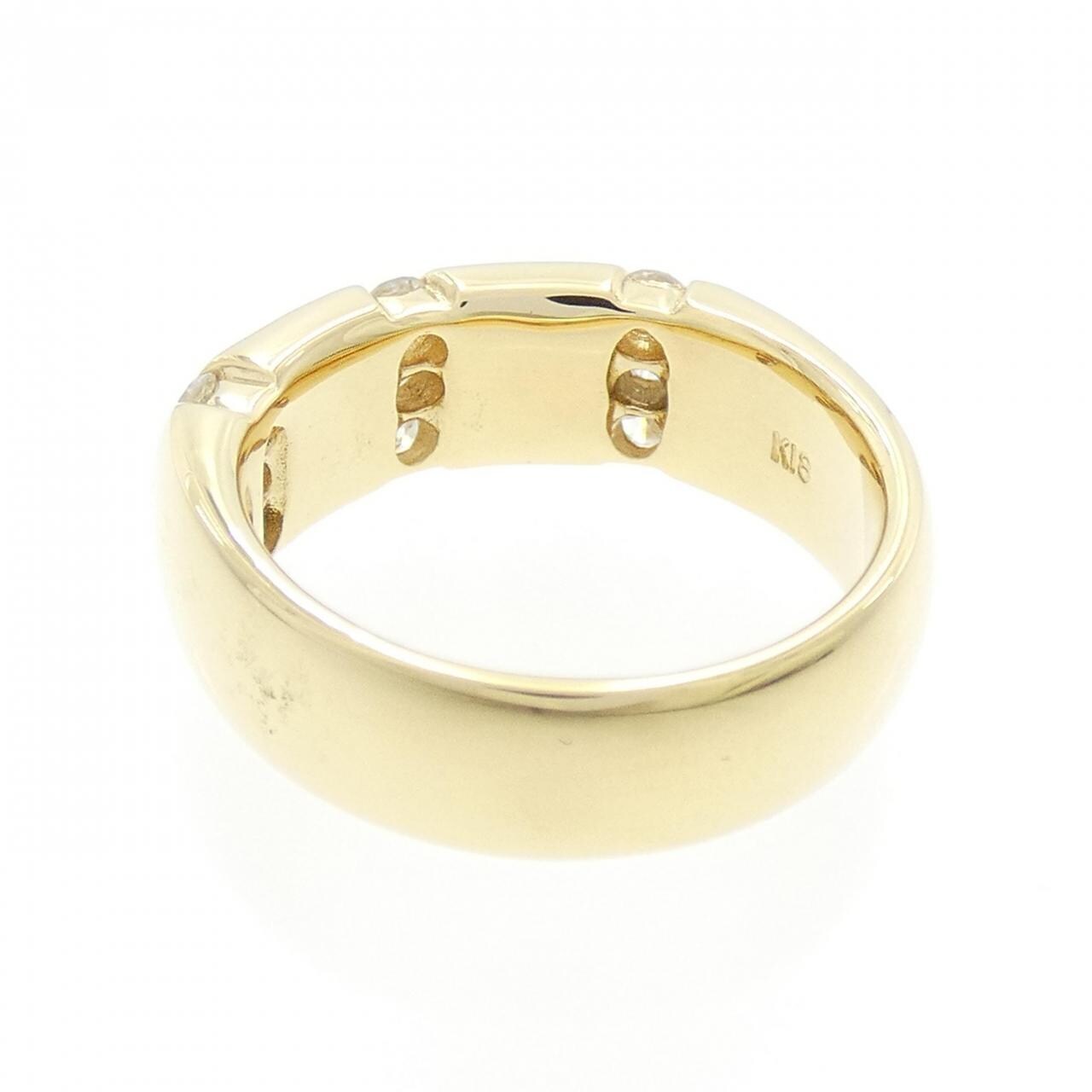 K18YG ダイヤモンド リング 0.34CT