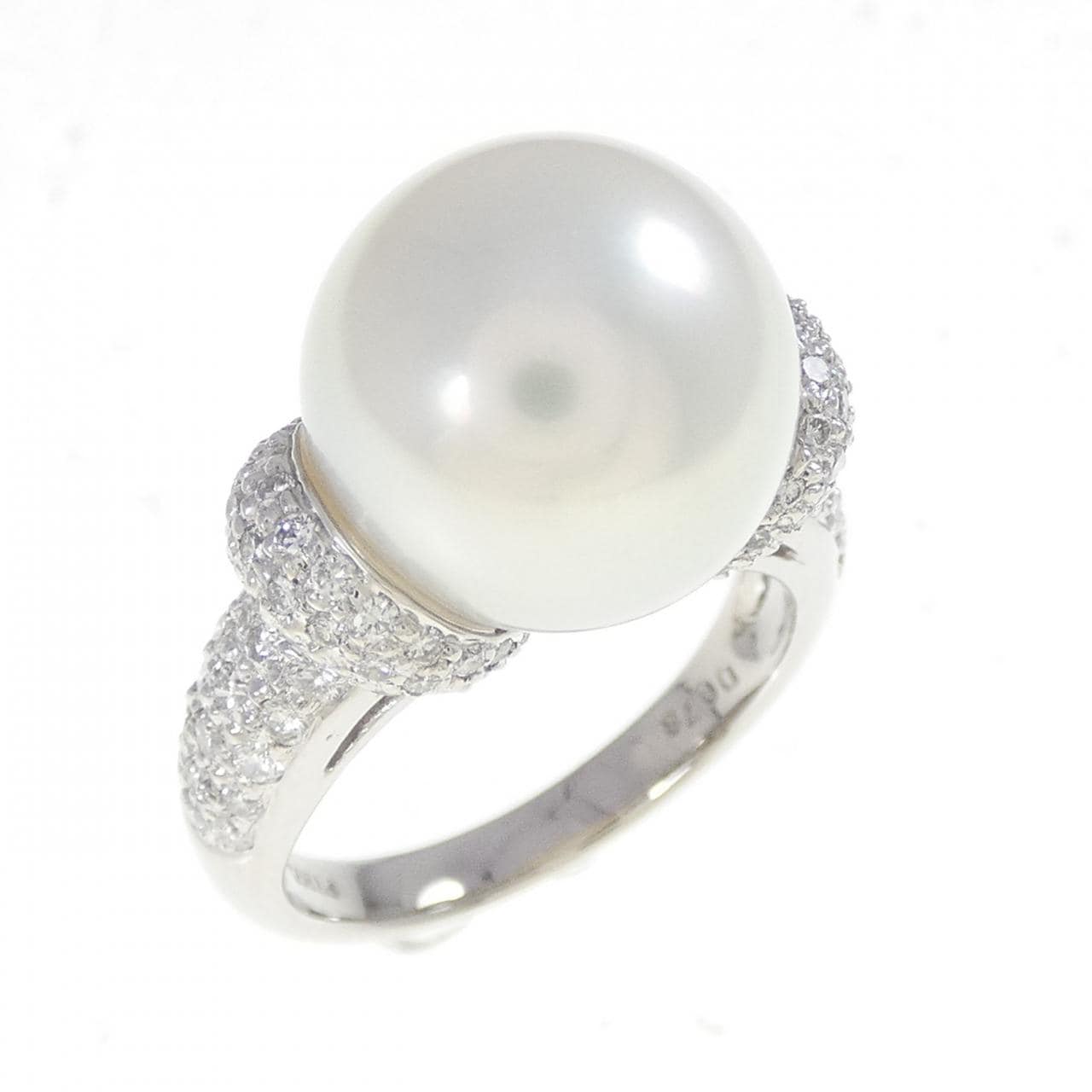 PT900 白蝶パール リング 12.1mm