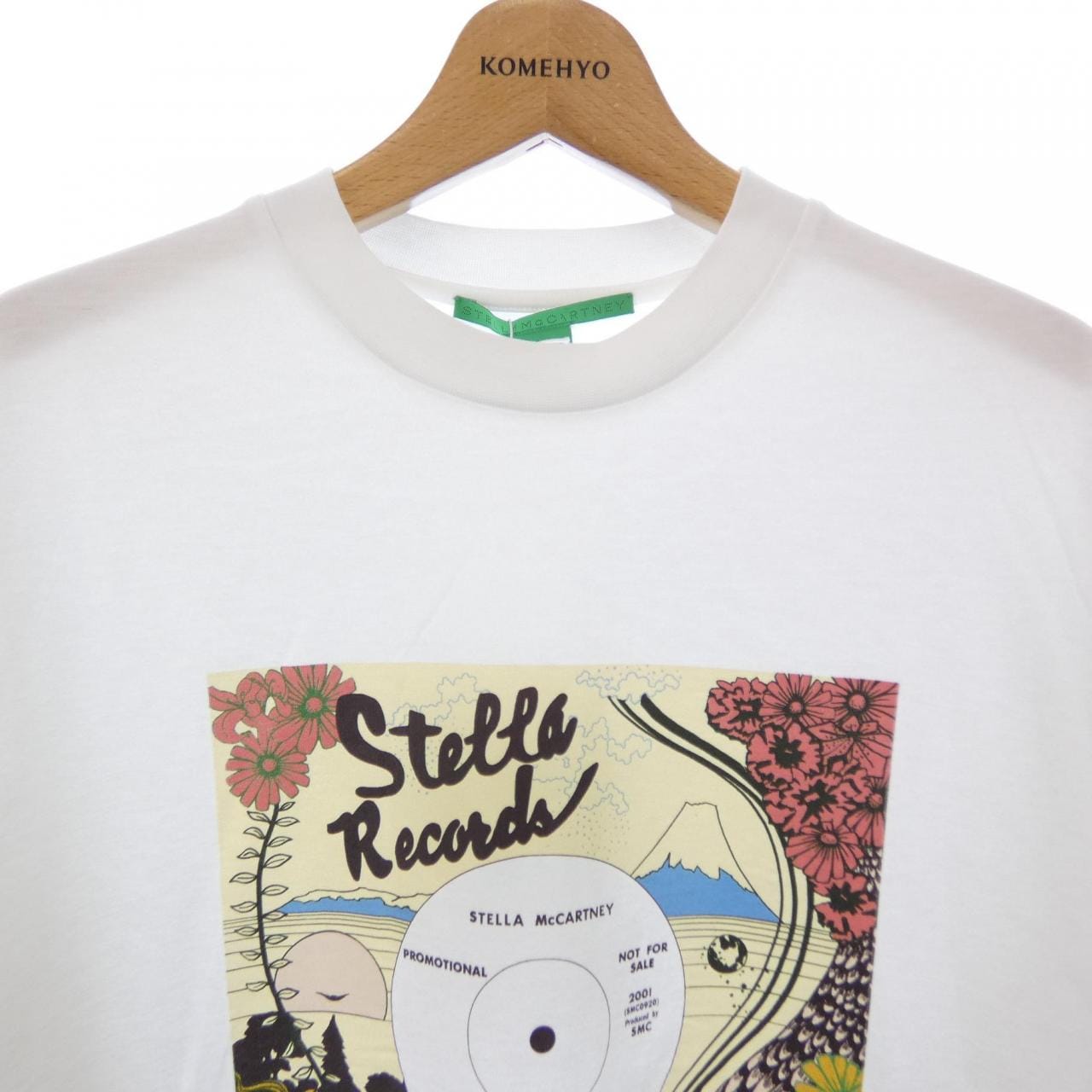 ステラマッカートニー STELLA MCCARTNEY レコードロンティ Tシャツ