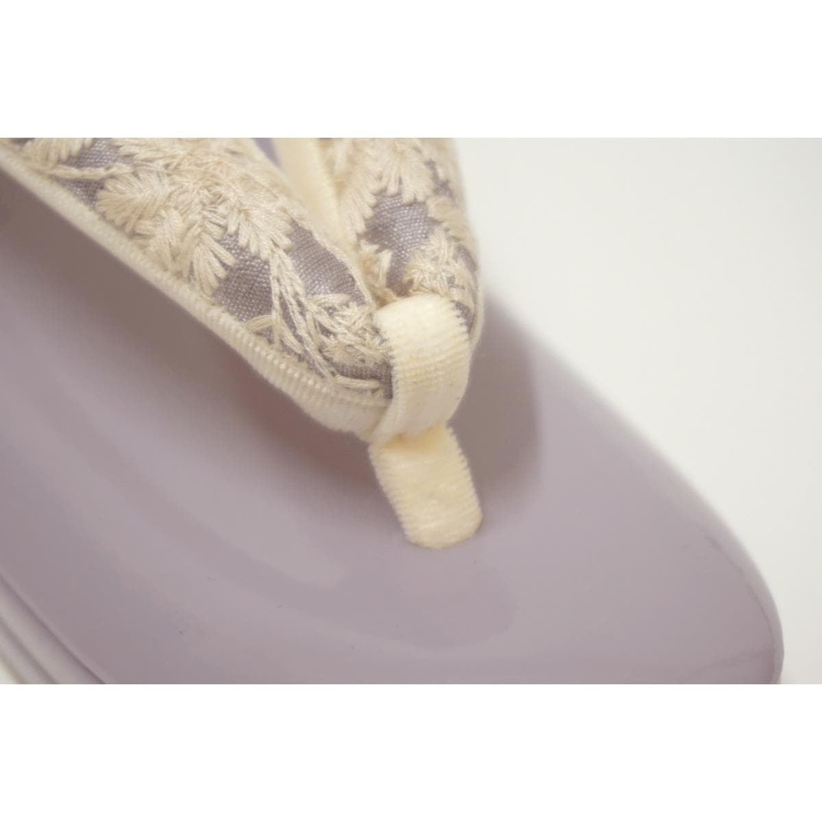 【新品】女草履　インドレース　Ｆサイズ