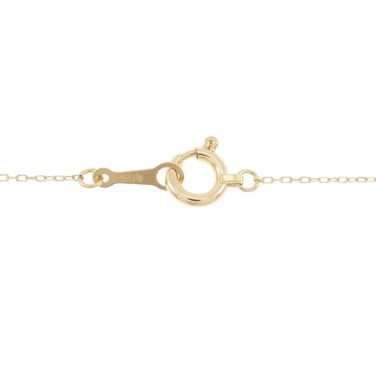 K18YG ダイヤモンド ネックレス 0.11CT