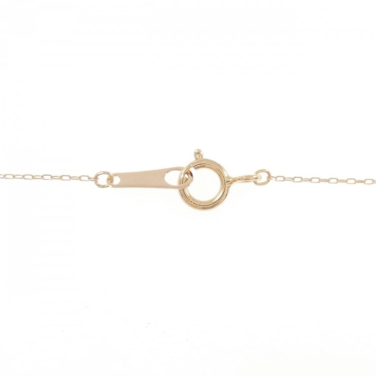 K18PG ダイヤモンド ネックレス 0.20CT