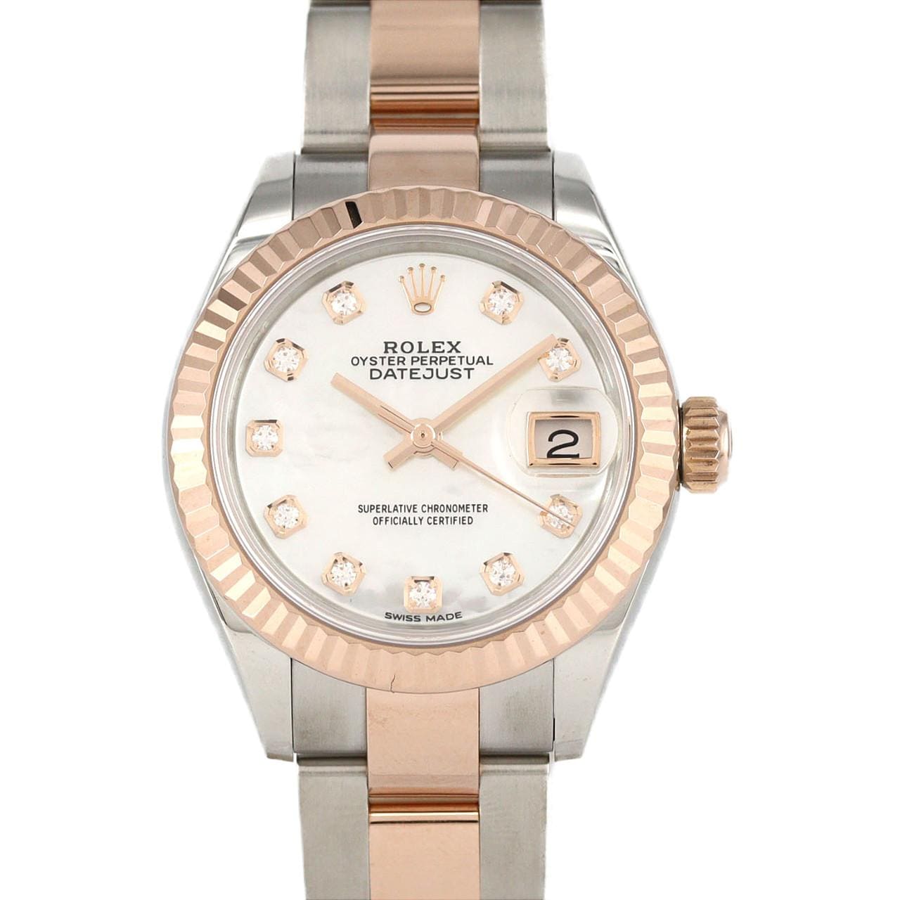 ロレックス デイトジャスト 279171NG・3 SSxPG 自動巻 ランダム番