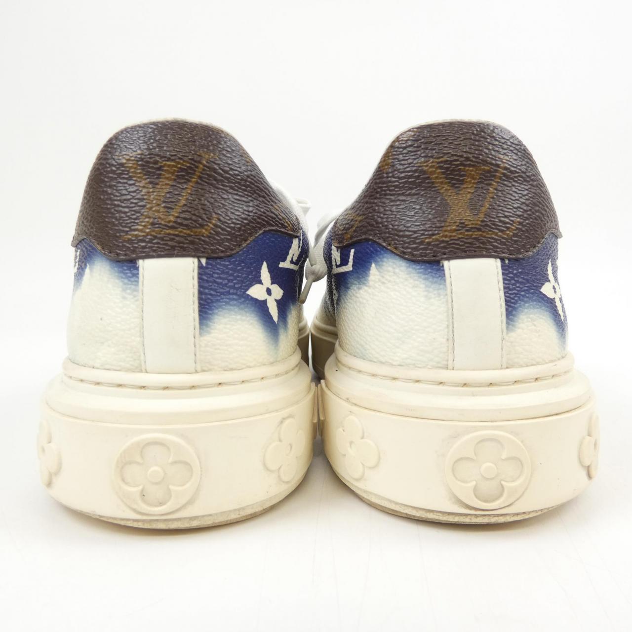 ルイヴィトン LOUIS VUITTON パテントモノグラムキャンバス LV エスカル タイムアウト･ライン スニーカー