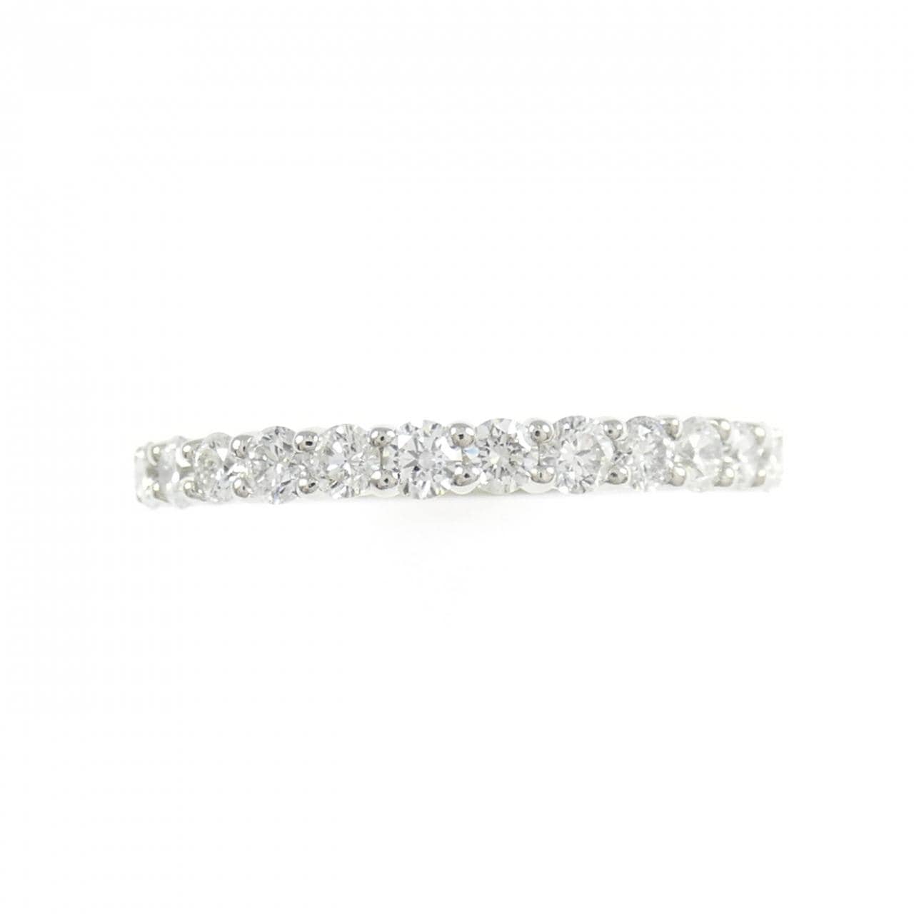 PT900 ハーフエタニティ ダイヤモンド リング 0.48CT