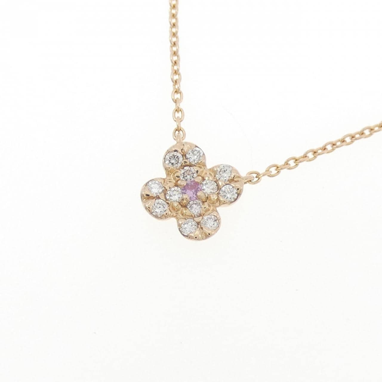 ポンテヴェキオ サファイヤ ネックレス 0.01CT