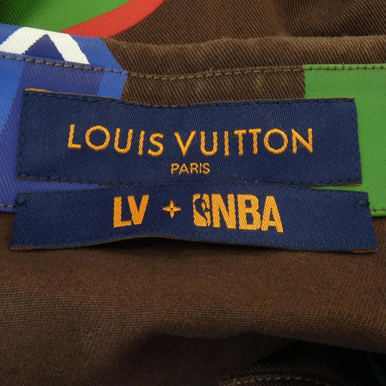 ルイヴィトン LOUIS VUITTON NBAバスケットボールレターオーバーシャツ HLS01WES9 S/Sシャツ