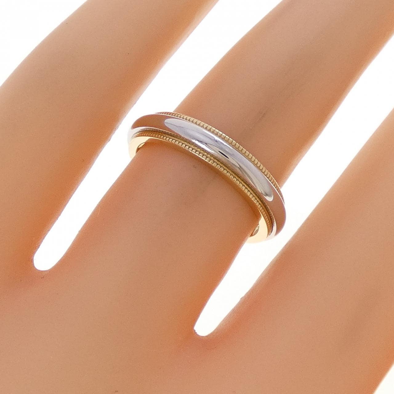 ティファニー ミルグレイン リング