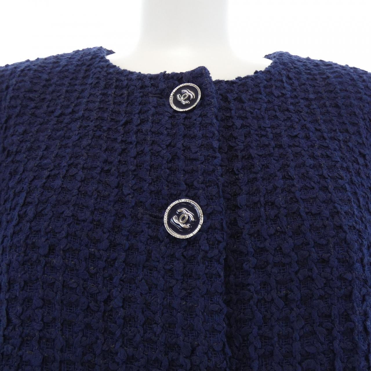 シャネル CHANEL LOOK40 P76719V66060 ノーカラージャケット