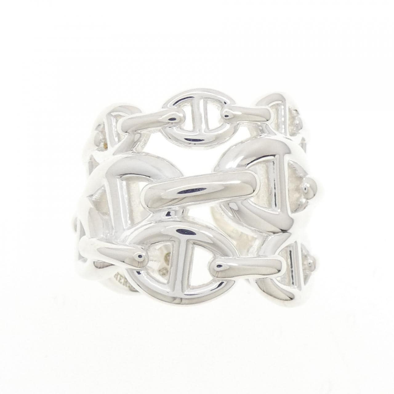 HERMES Chène d'Angle Anchenée Ring