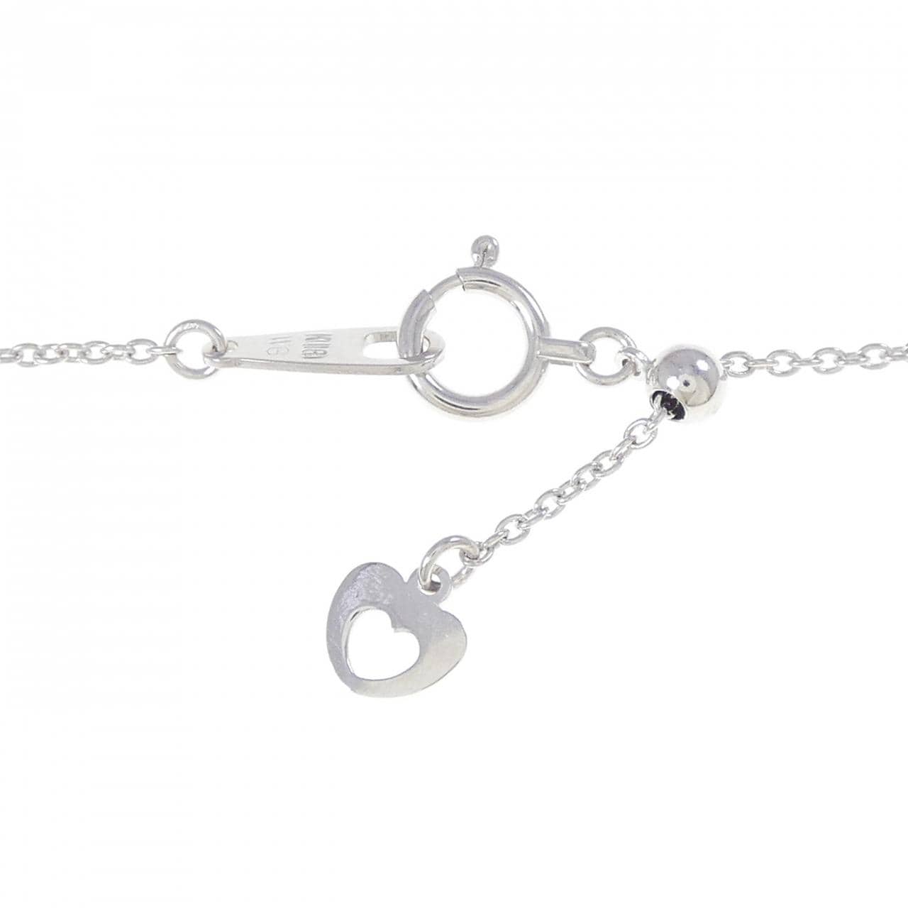 K18WG/K18PG ダイヤモンド ネックレス 0.33CT
