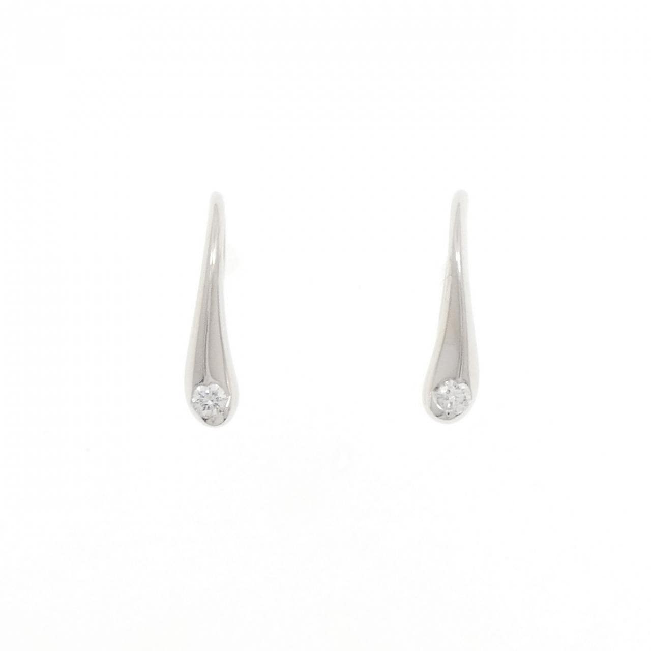 タサキ ダイヤモンド ピアス 0.04CT