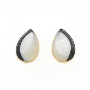 K18YG マザーオブパール イヤリング