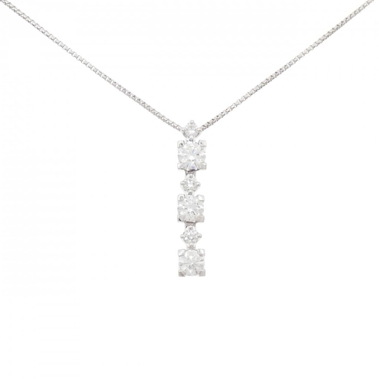 タサキ ダイヤモンド ネックレス 0.74CT