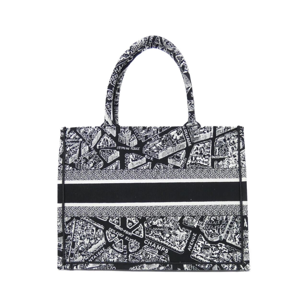 [未使用品] Christian DIOR PLAN DE PARIS DIOR Book Tote 中 M1296ZOMP 套件